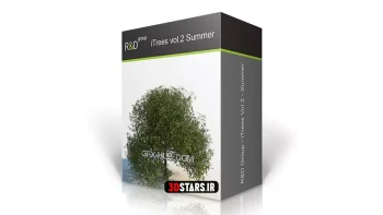 دانلود مدل سه بعدی درخت تابستانی