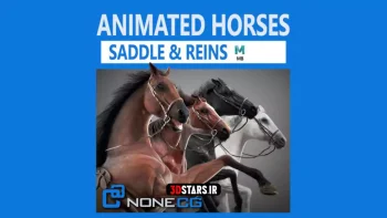 دانلود مدل سه بعدی اسب انیمیت شده