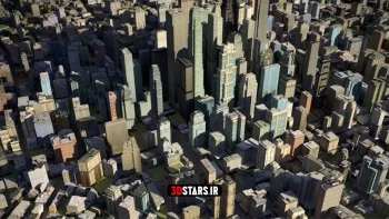 دانلود مدل سه بعدی ساختمان های شهری