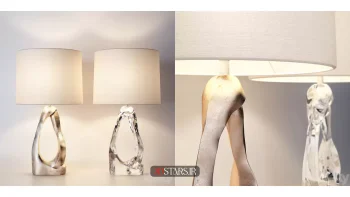 دانلود مدل سه بعدی چراغ رومیزی کلاسیک 3