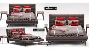 دانلود آبجکت تخت خواب مدرن 41