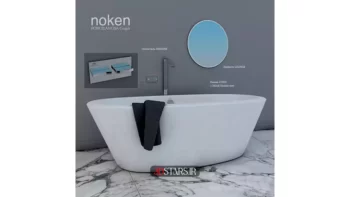 مدل سه بعدی وان حمام 16