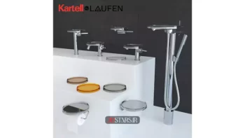 مدل سه بعدی شیر آب حمام 6