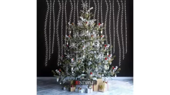 آبجکت درخت کریسمس 3