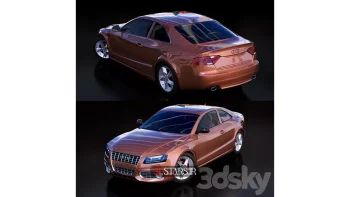 دانلود مدل سه بعدی ماشین Audi A5