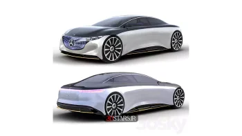 آبجکت ماشین Mercedes Vision EQS