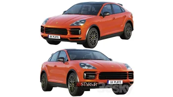 آبجکت ماشین Porsche Cayenne Coupe turbo 2019