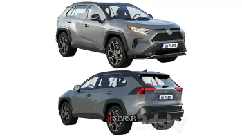 دانلود مدل سه بعدی ماشین Toyota RAV4 Prime 2021