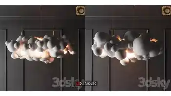 دانلود آبجکت لوستر مدرن 77