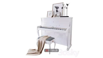 مدل سه بعدی پیانو 2