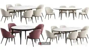 مدل سه بعدی میز ناهار خوری مدرن 72