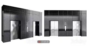 دانلود مدل سه بعدی آسانسور 4
