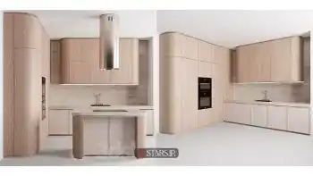 مدل سه بعدی کابینت مدرن 138