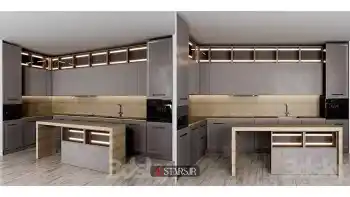 دانلود مدل سه بعدی کابینت مدرن 156