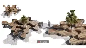 دانلود آبجکت محوطه پارک