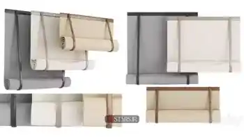 مدل سه بعدی پرده کرکره 10